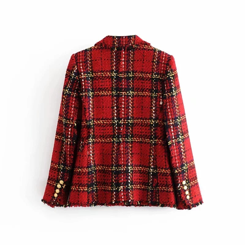 Vintage 1960's three button tweed jacket size 38